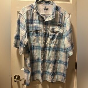 Habitat short‎ sleeve button down